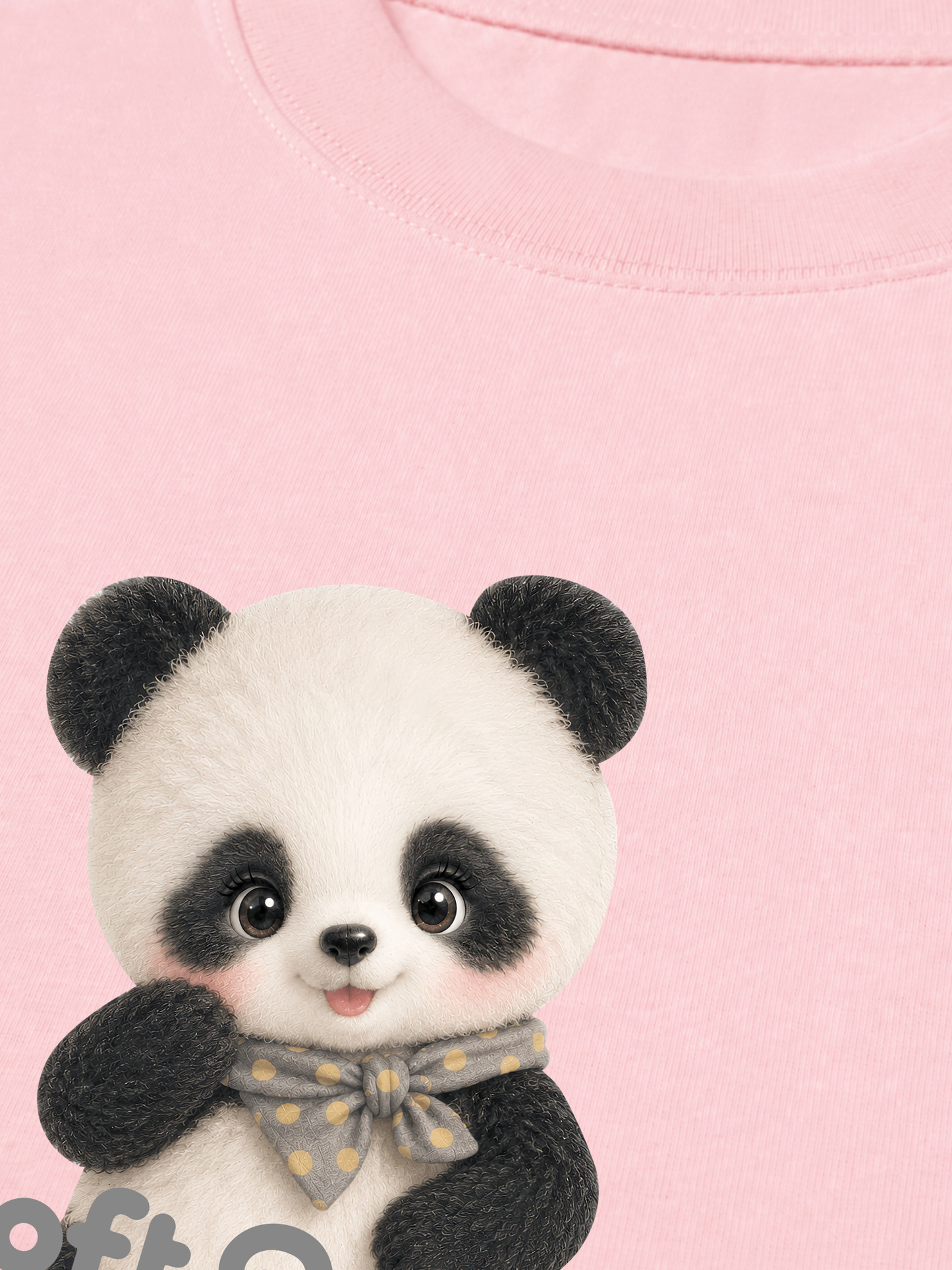 Áo Thun Relaxed Fit Soft Panda