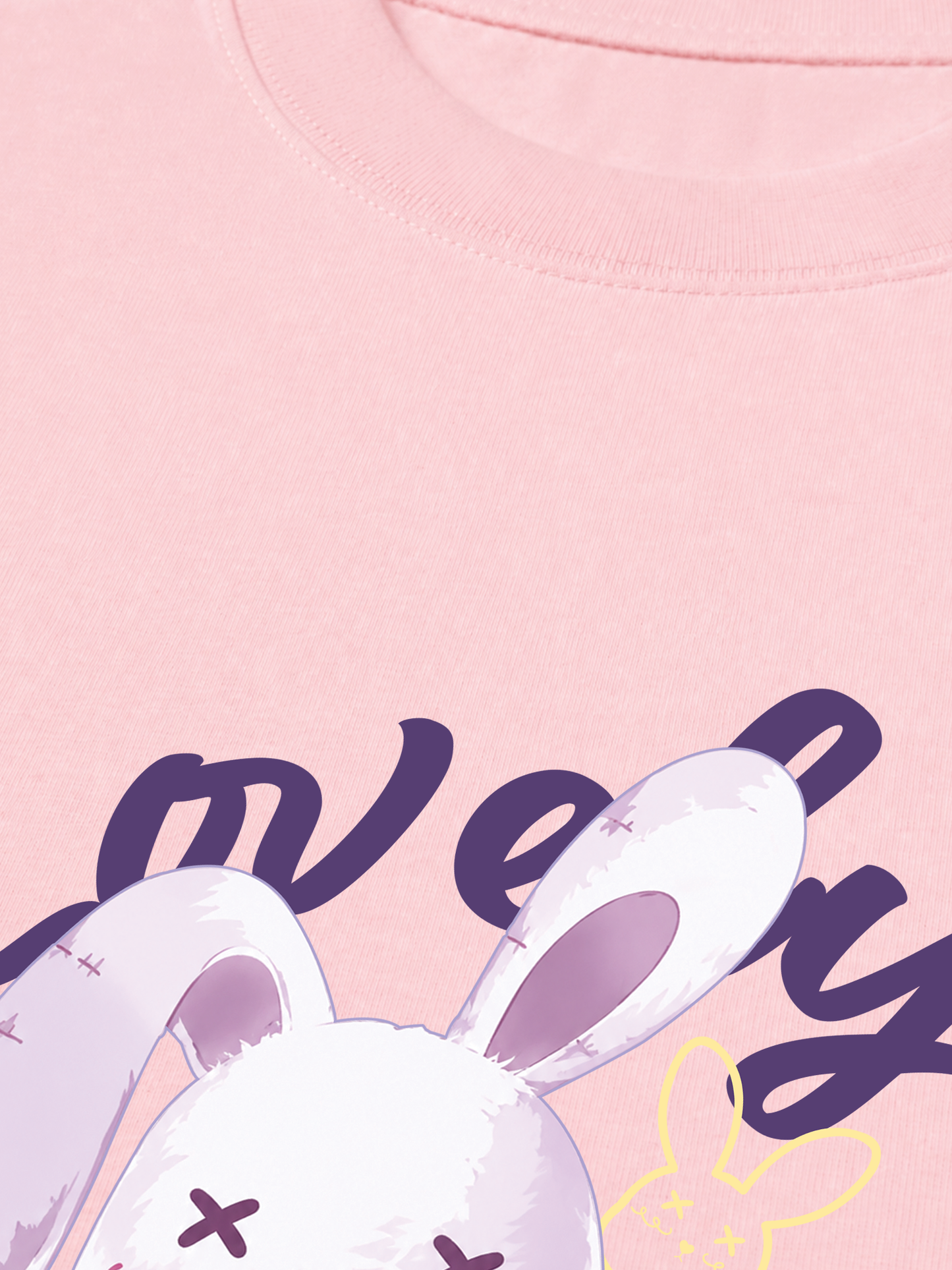 Áo Thun Relaxed Fit Lovely Rabbit