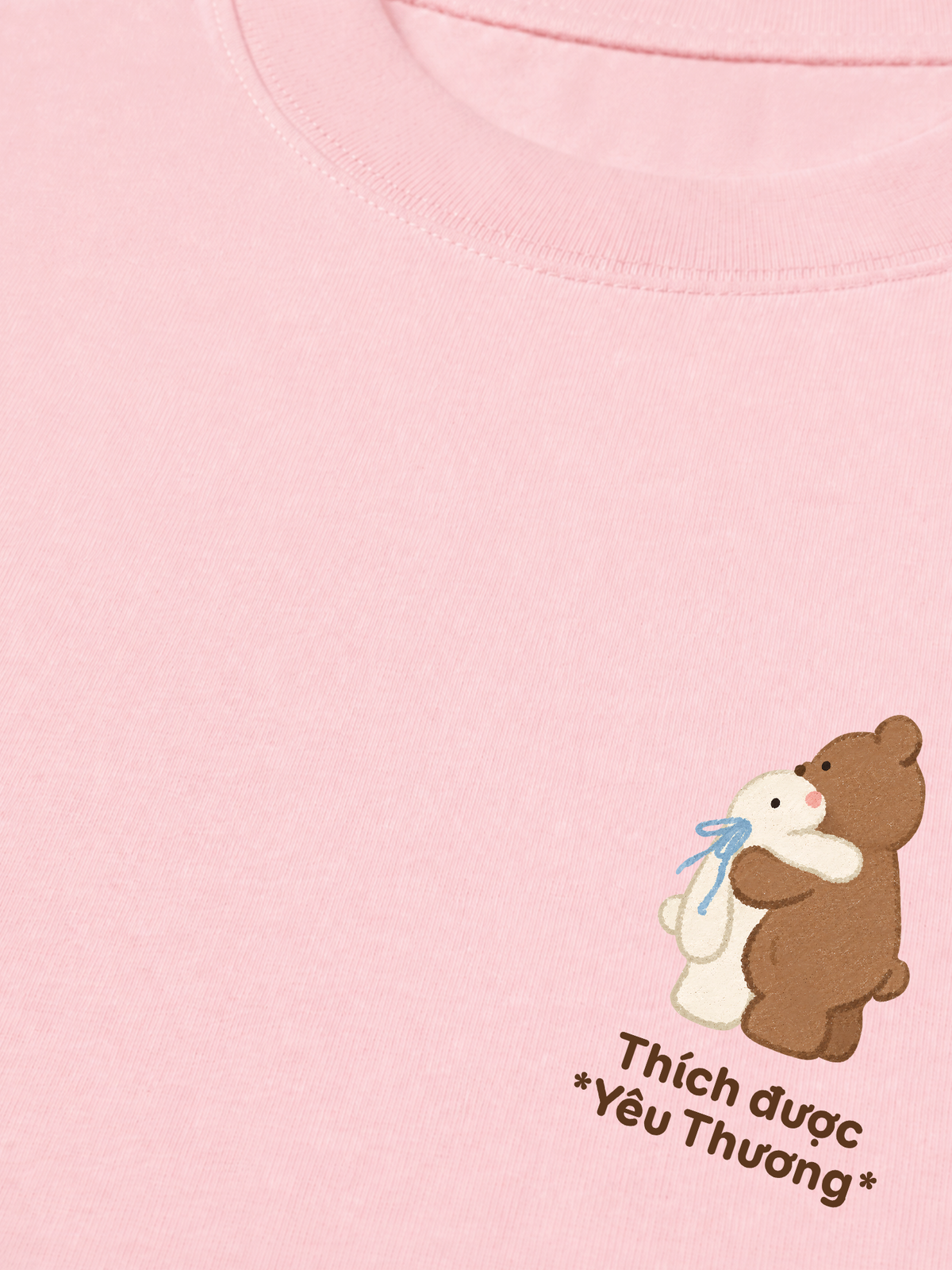 Áo Thun Relaxed Fit Thích Được Yêu Thương