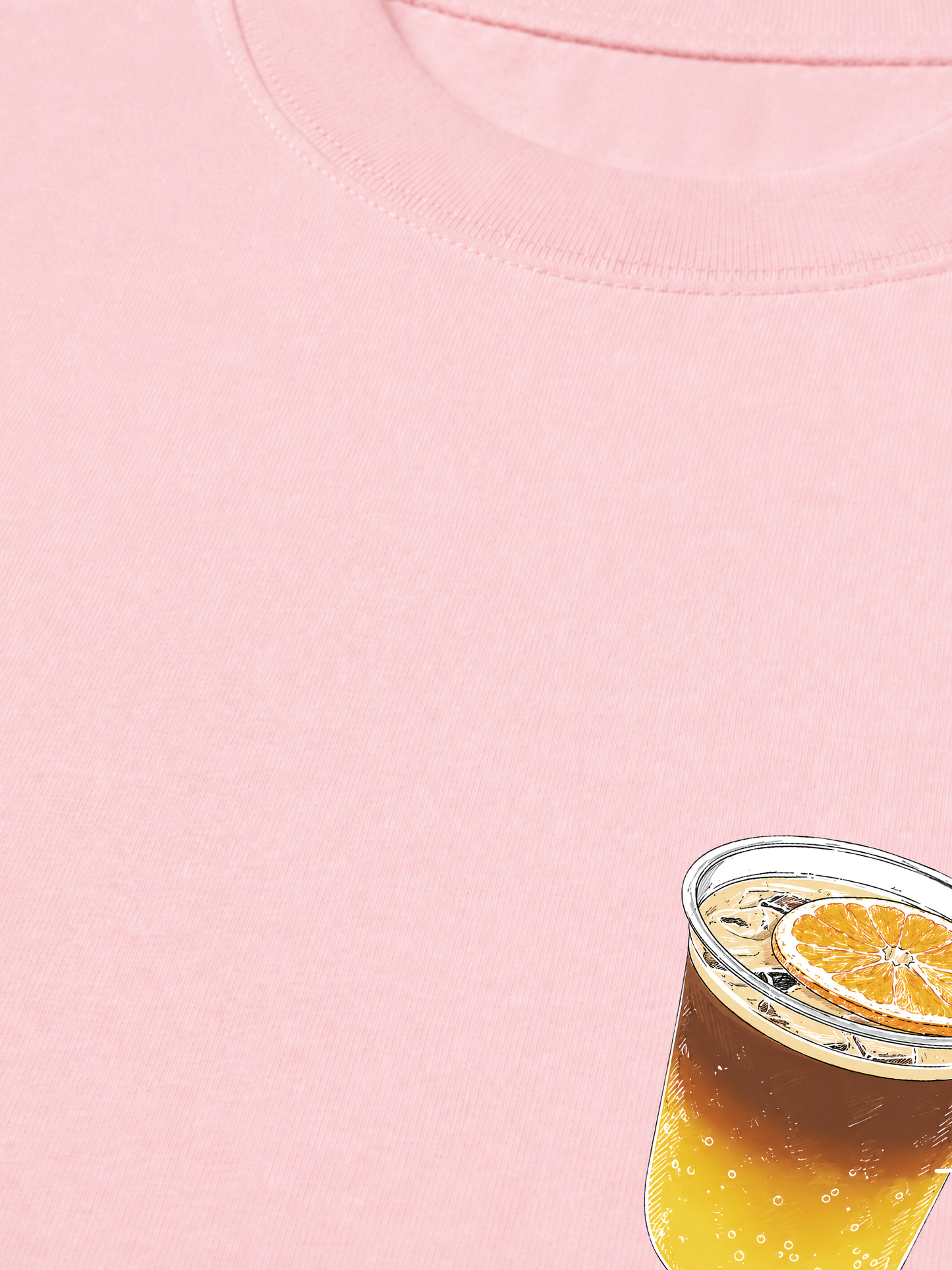 Áo Thun Relaxed Fit Orange Americano