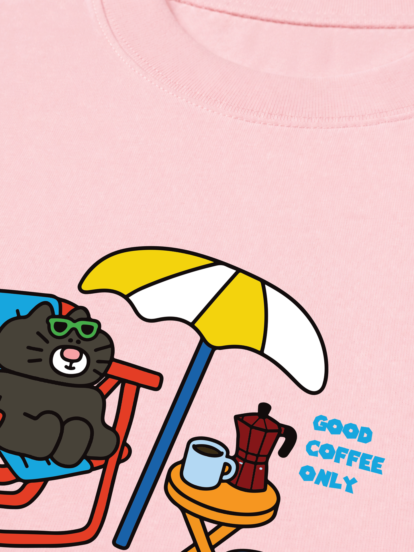 Áo Thun Relaxed Fit Good Coffee Only