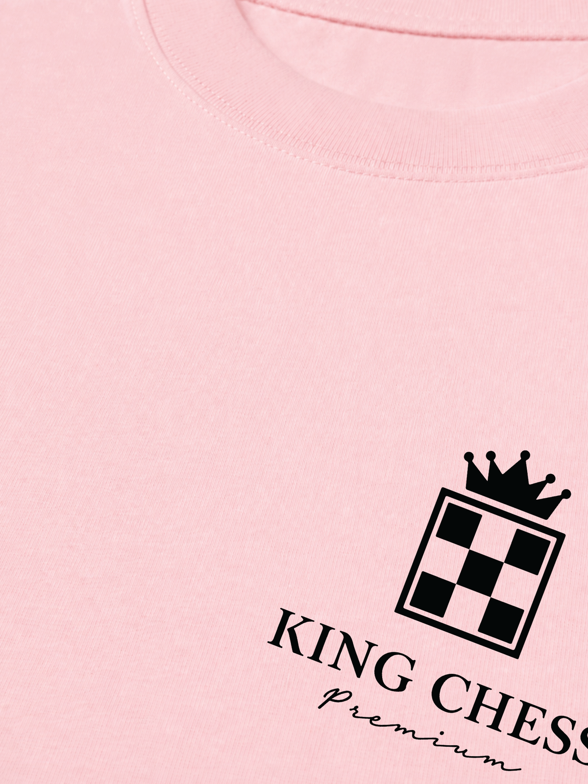 Áo Thun Relaxed Fit King Chess