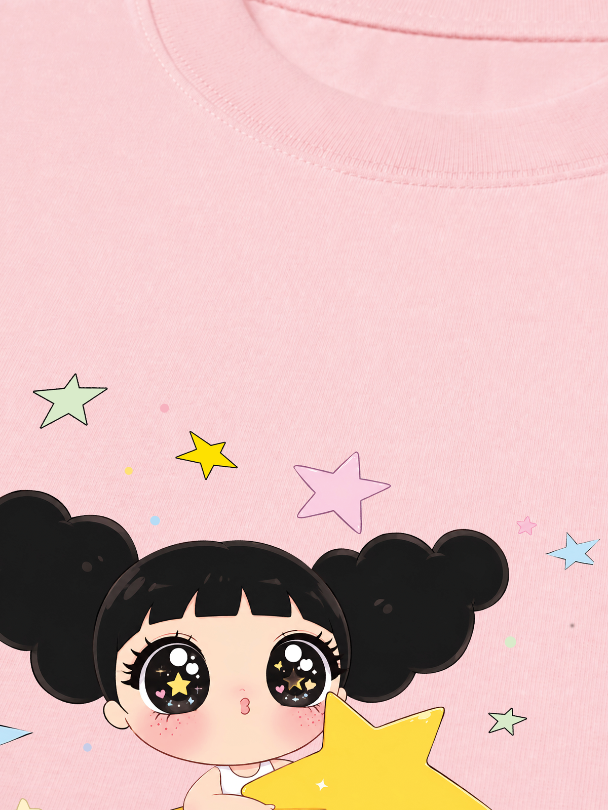 Áo Thun Relaxed Fit Dolly Girl Bling Star