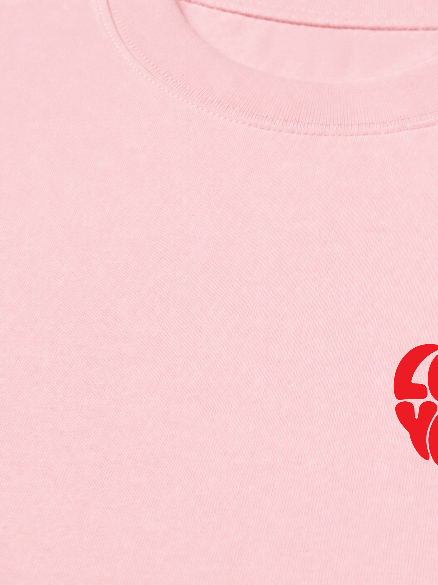 Áo Thun Relaxed Fit Love You Typography