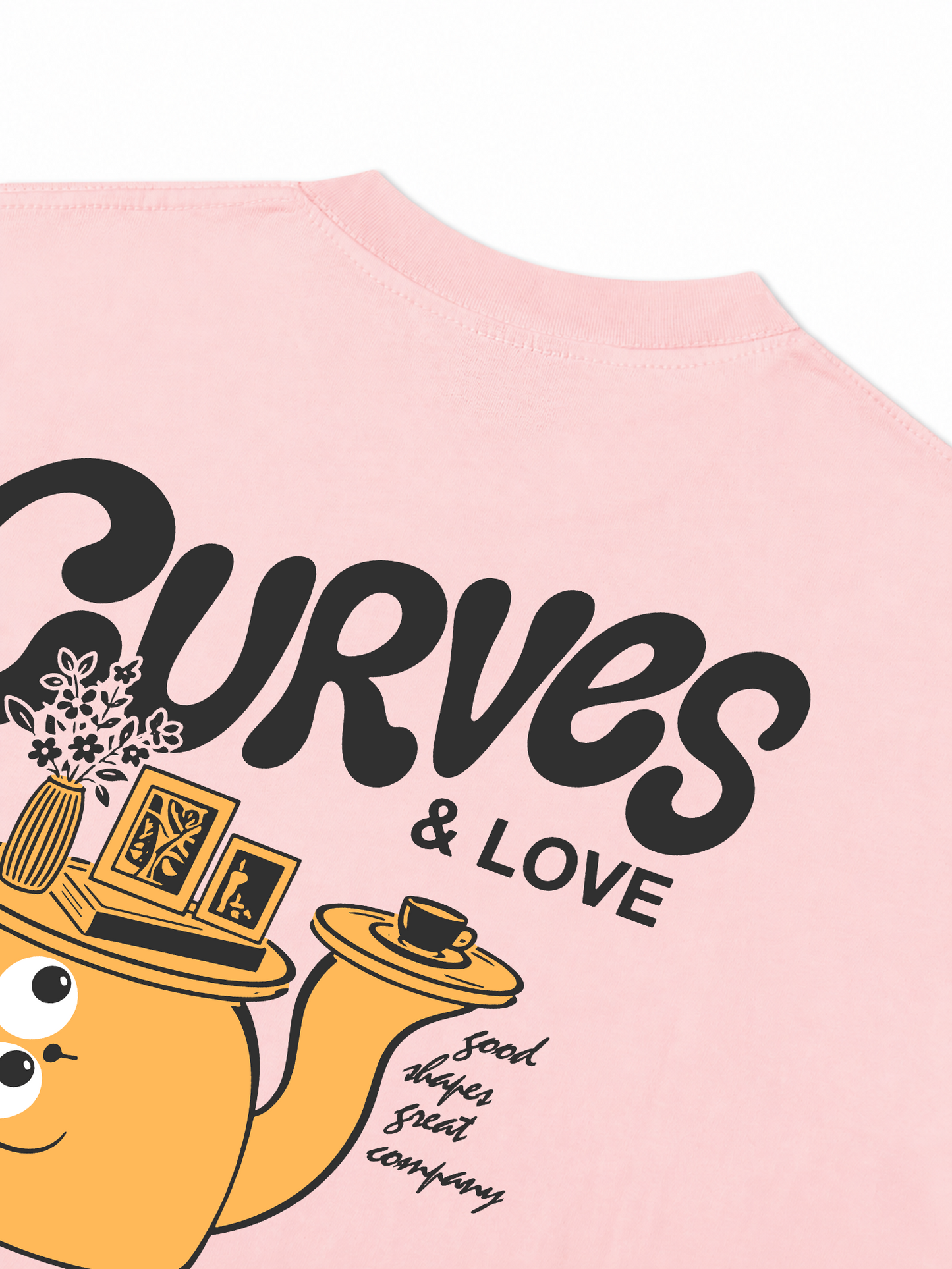 Áo Thun Relaxed Fit Curves And Love