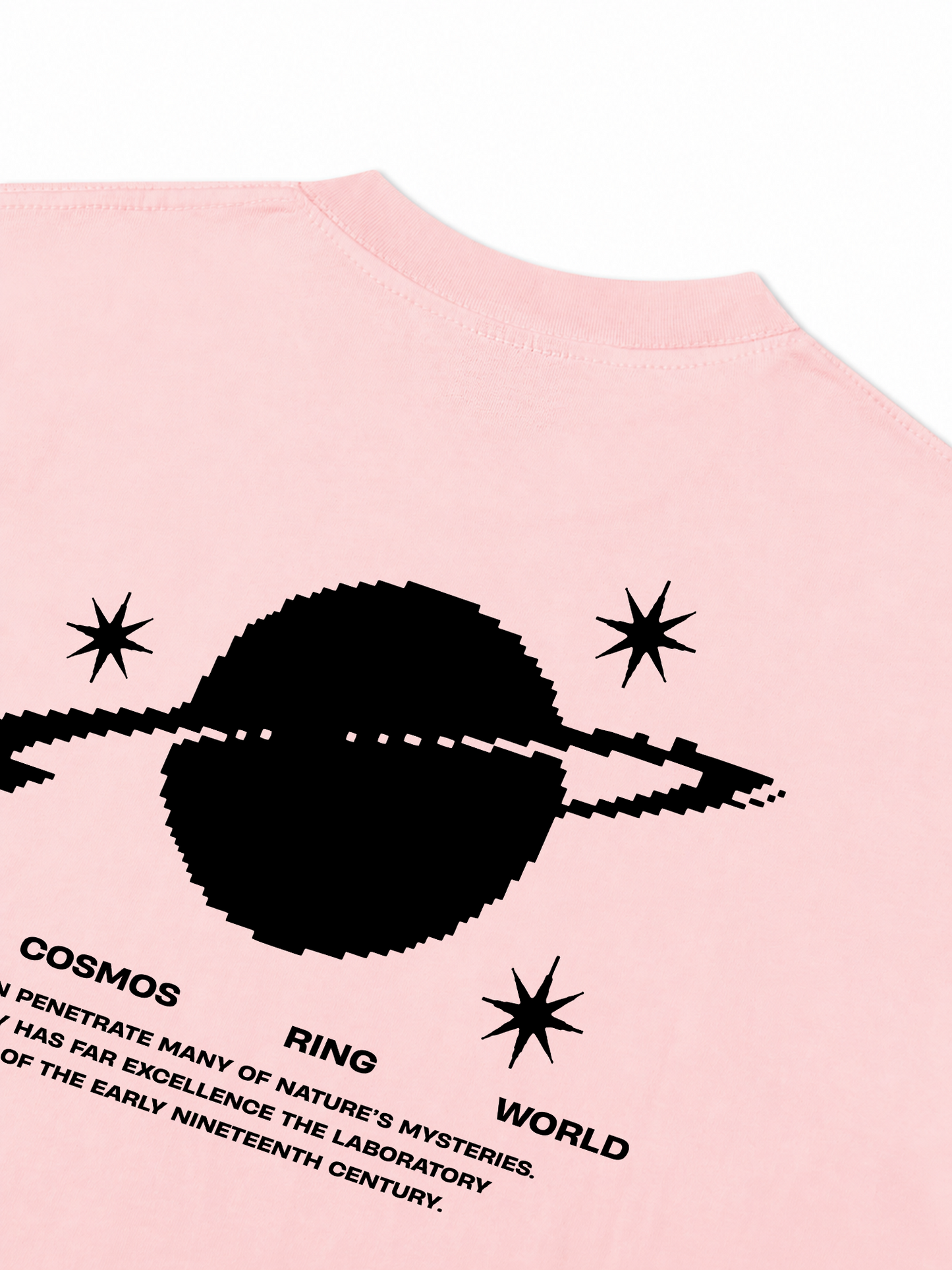 Áo Thun Relaxed Fit Saturn Cosmos Ring World