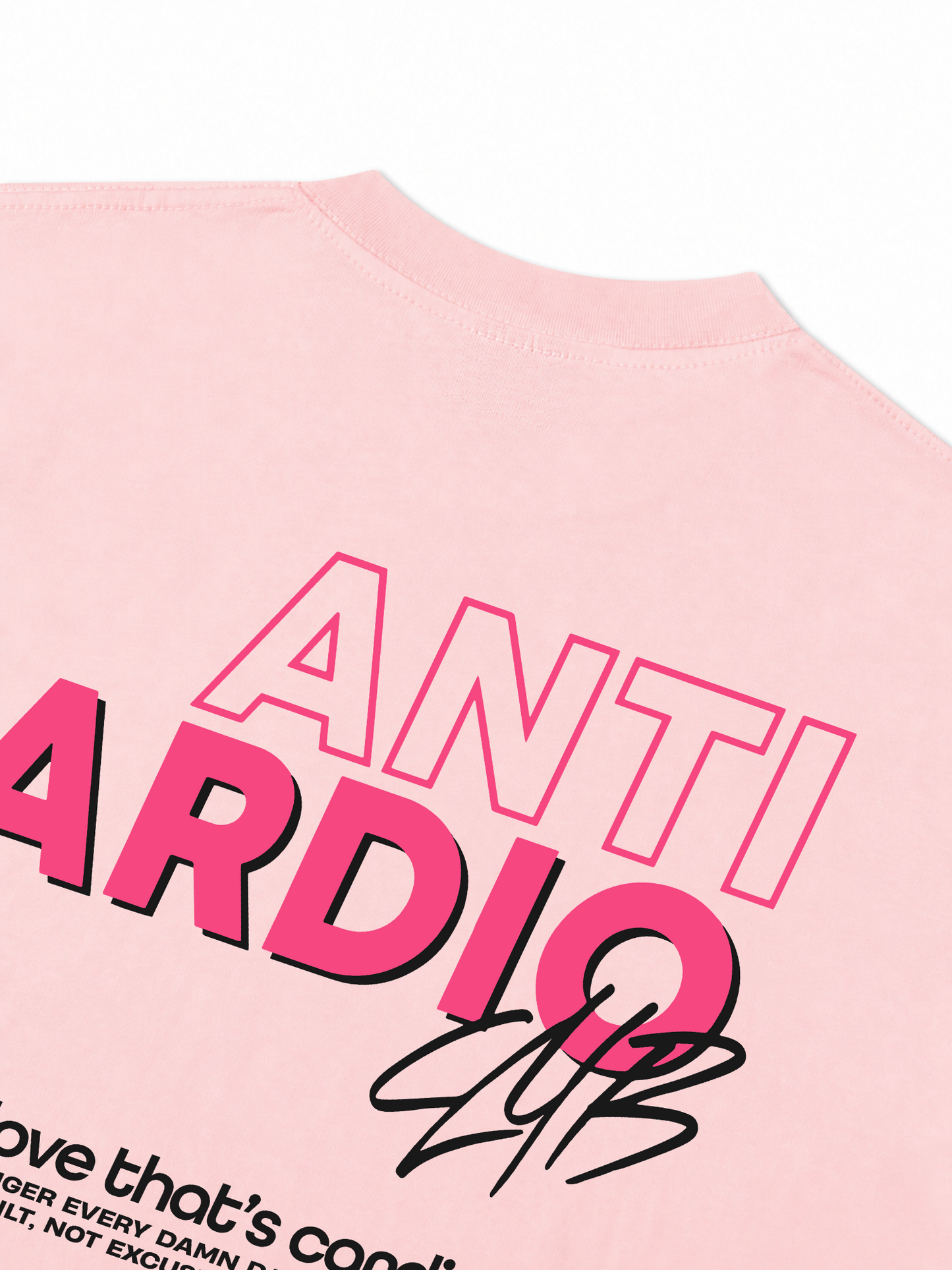 Áo Thun Relaxed Fit Anti Cardio Club
