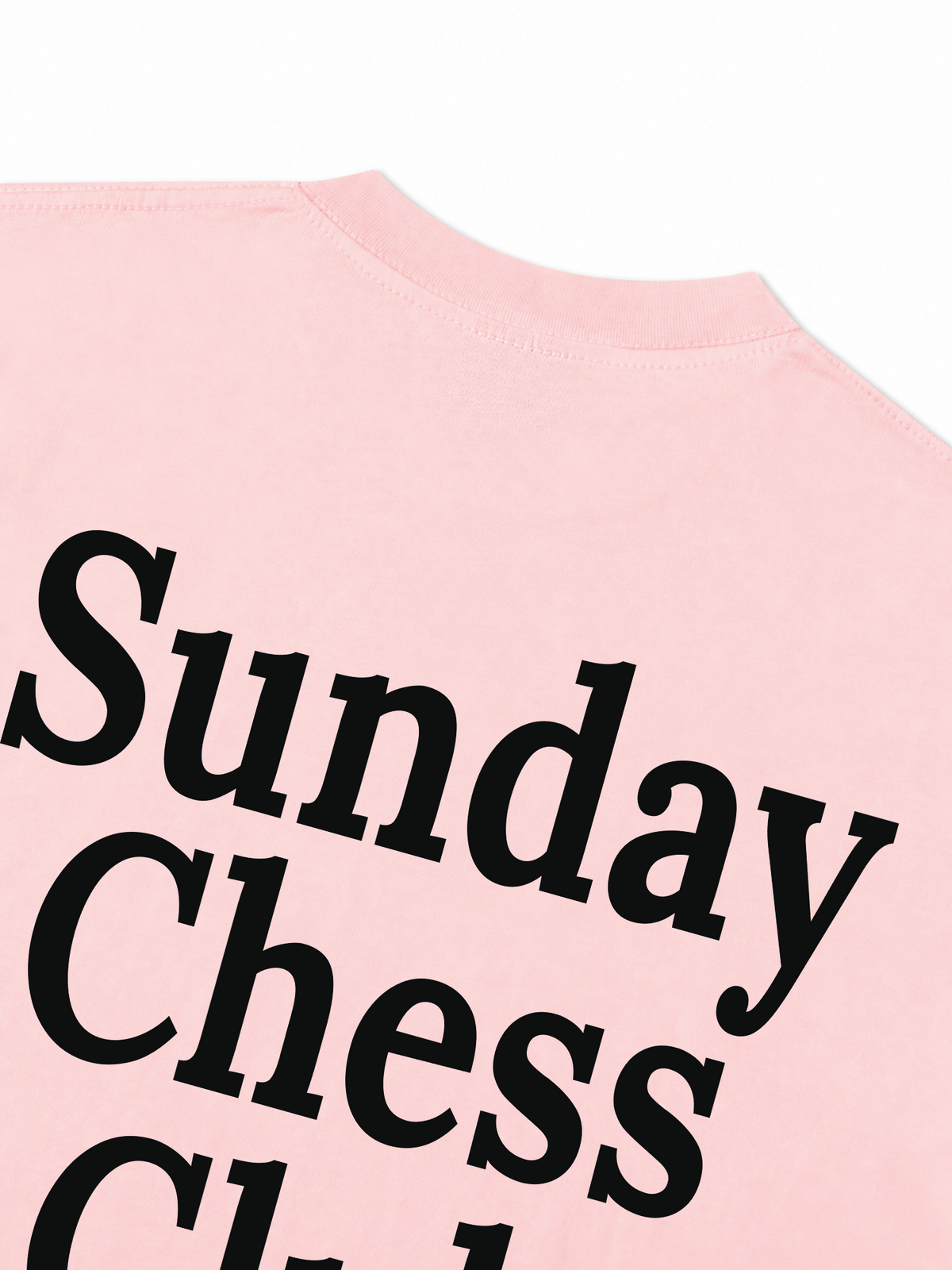 Áo Thun Relaxed Fit Sunday Chess Club