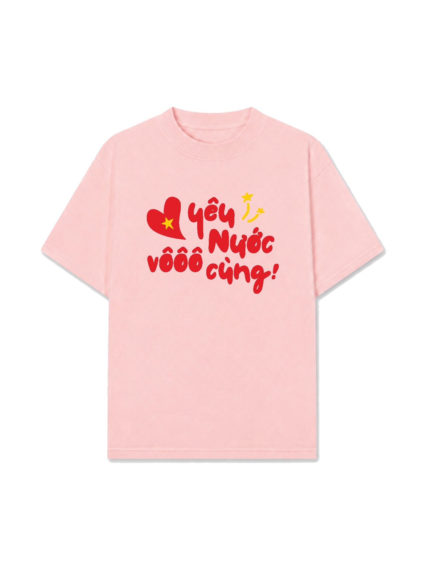Áo Thun Relaxed Fit Yêu Nước Vô Cùng