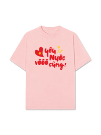 Áo Thun Relaxed Fit Yêu Nước Vô Cùng