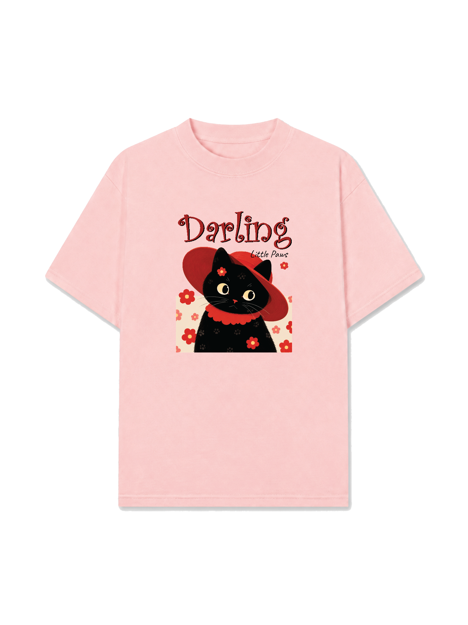 Áo Thun Relaxed Fit Darling Little Paws