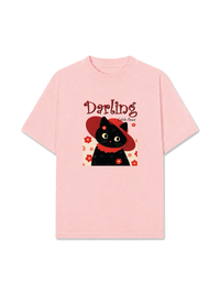 Áo Thun Relaxed Fit Darling Little Paws