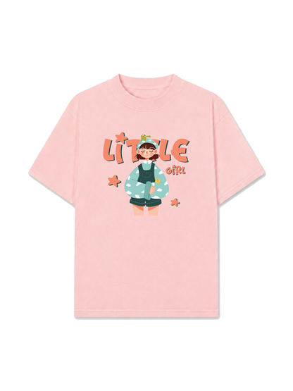 Áo Thun Relaxed Fit Little Cloud Girl