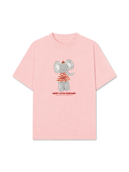 Áo Thun Relaxed Fit The Little Bow Elephant