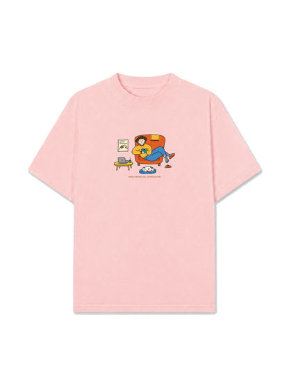 Áo Thun Relaxed Fit Không Thích Đi Làm, Chỉ Thích Ở Nhà