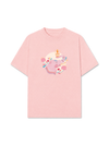 Áo Thun Relaxed Fit Floral Wish Elephant