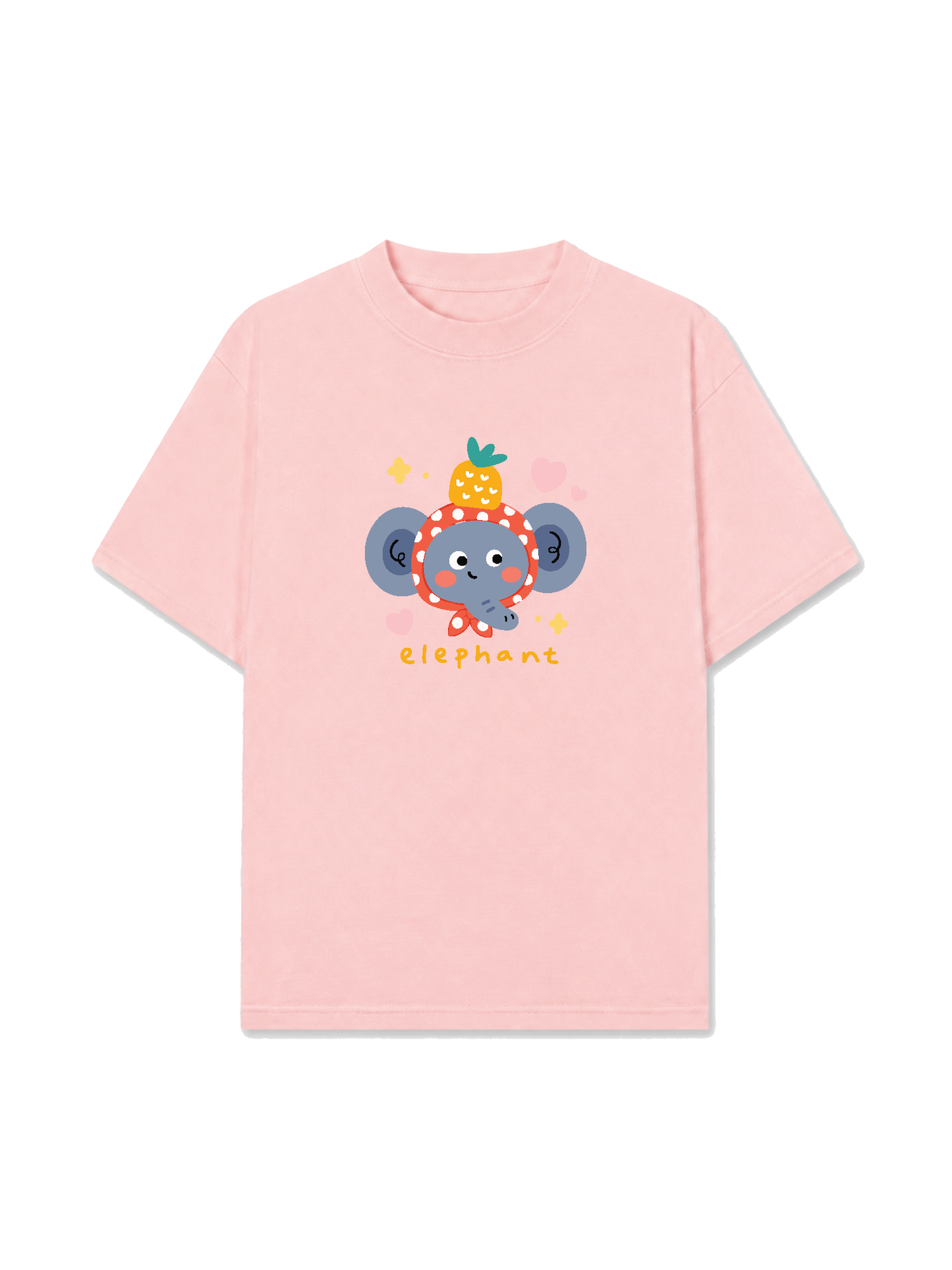 Áo Thun Relaxed Fit Pineapple Cutie Elephant