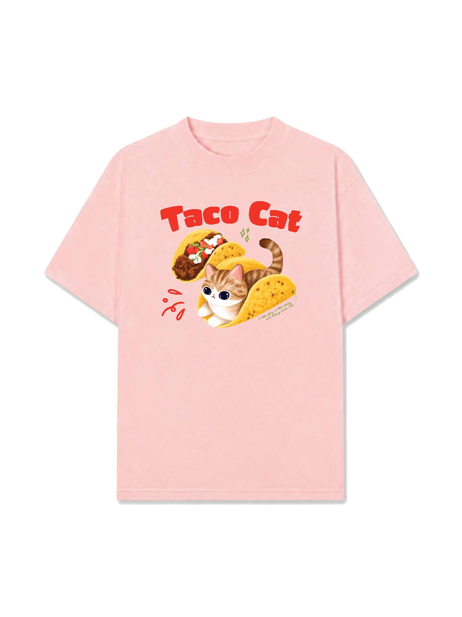 Áo Thun Relaxed Fit Taco Cat