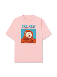 Áo Thun Relaxed Fit Sleepy Bloom Meow