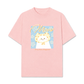 Áo Thun Relaxed Fit A Tiny Bloom Of Happiness Meow