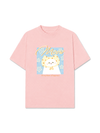 Áo Thun Relaxed Fit A Tiny Bloom Of Happiness Meow