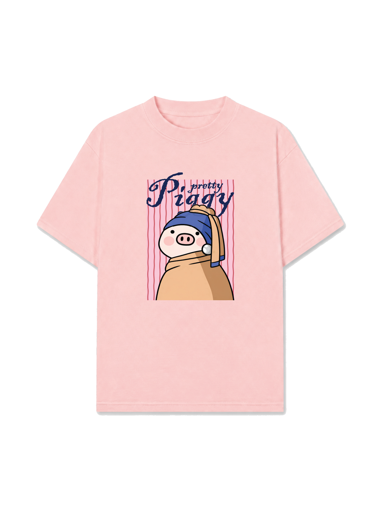 Áo Thun Relaxed Fit Pretty Piggy