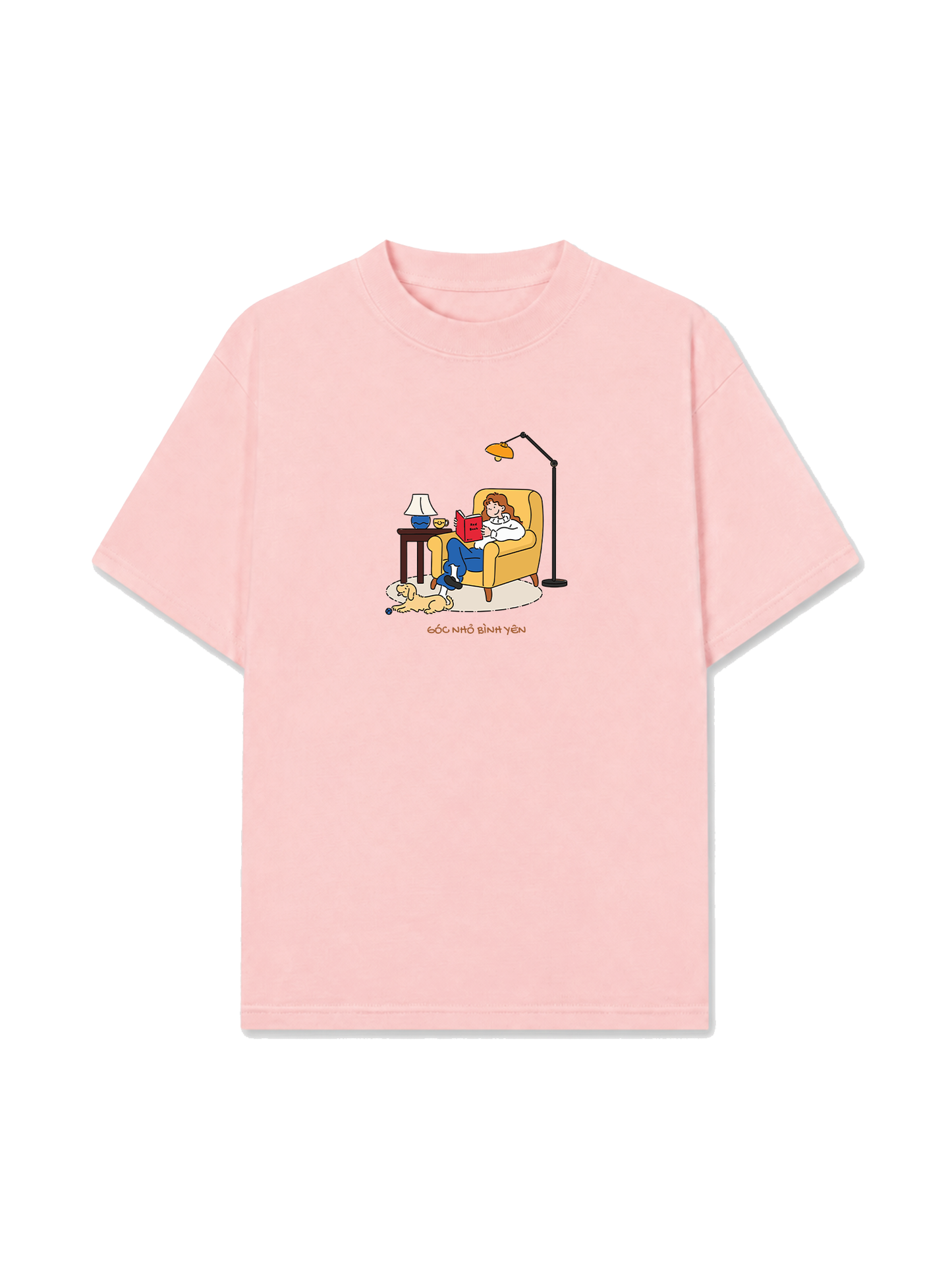 Áo Thun Relaxed Fit Góc Nhỏ Bình Yên