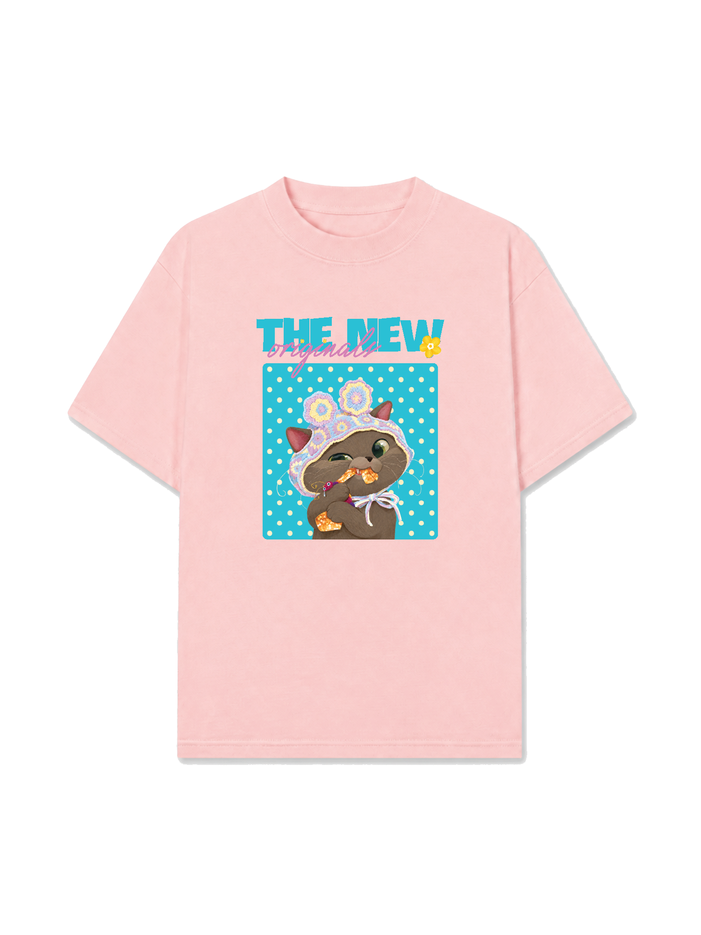 Áo Thun Relaxed Fit Little Mischief Meow