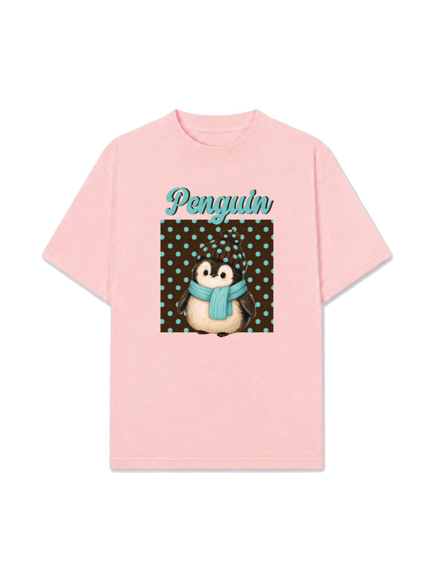 Áo Thun Relaxed Fit Animal Mood Cozy Penguin