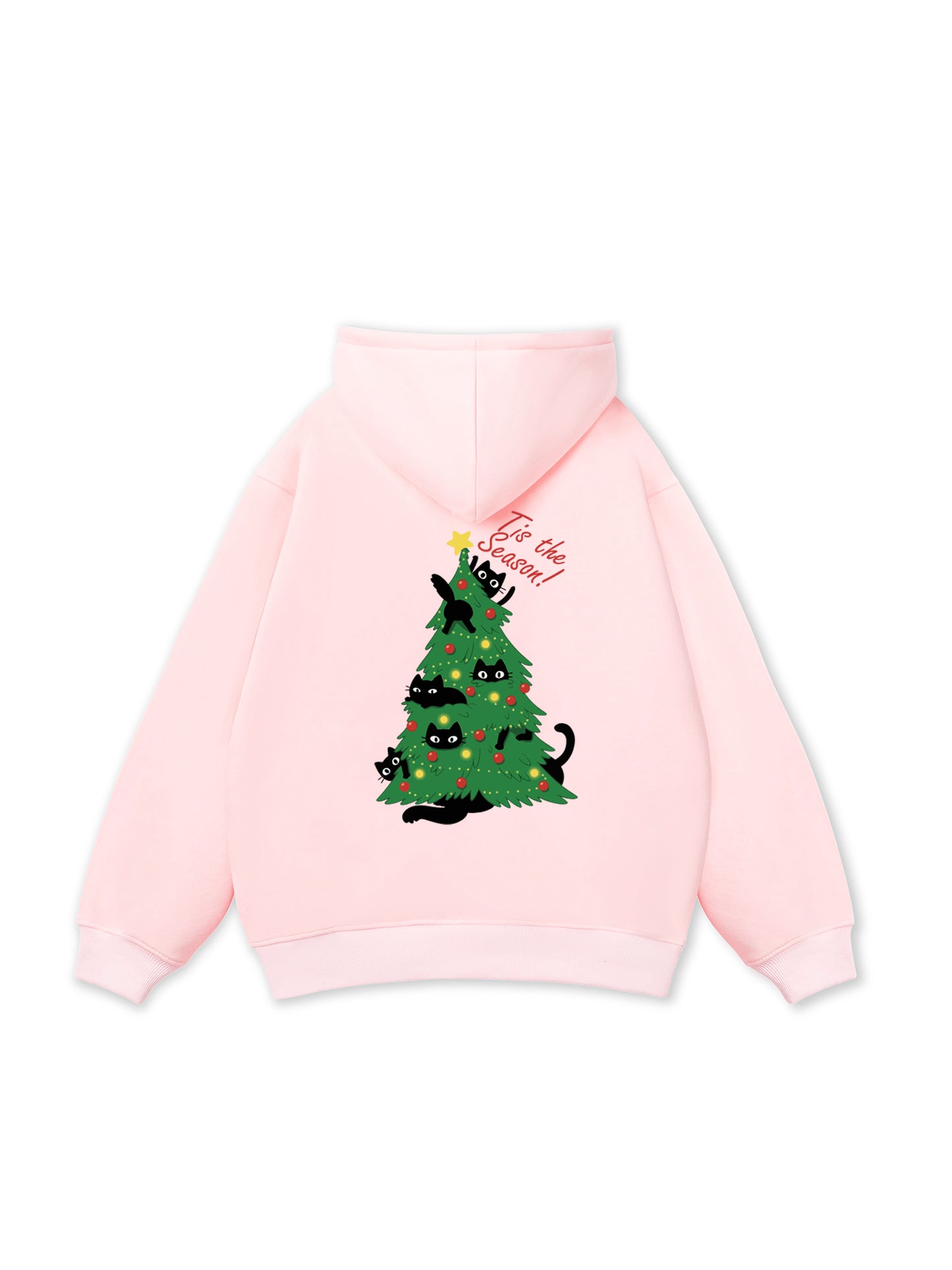 Kitty Tree Christmas Hoodie
