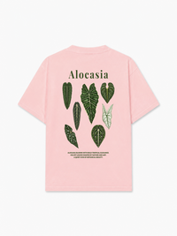 Áo Thun Relaxed Fit Tropical Alocasia Quote