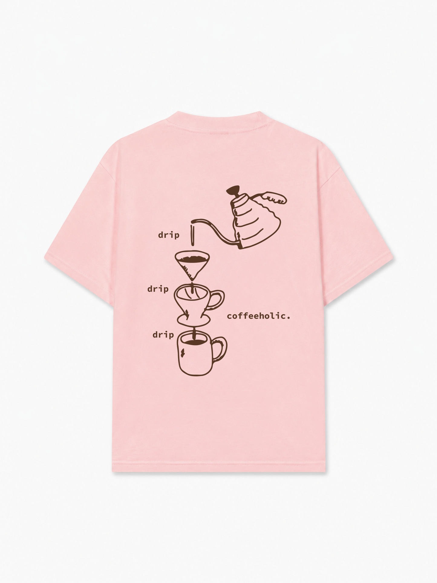 Áo Thun Relaxed Fit Coffeeholic
