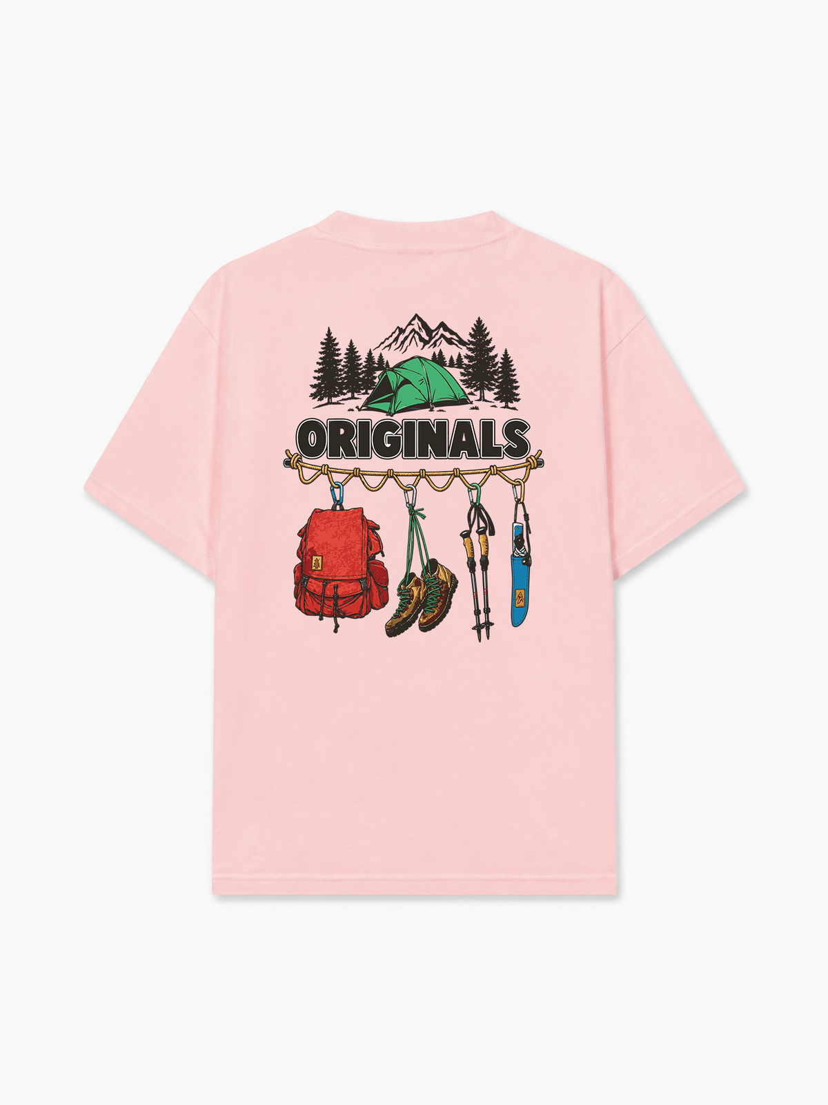 Áo Thun Relaxed Fit Trekking Time Originals