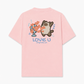 Áo Thun Relaxed Fit Love You Cat Couple