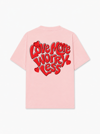 Áo Thun Relaxed Fit Love More Worry Less