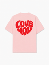 Áo Thun Relaxed Fit Love You Typography