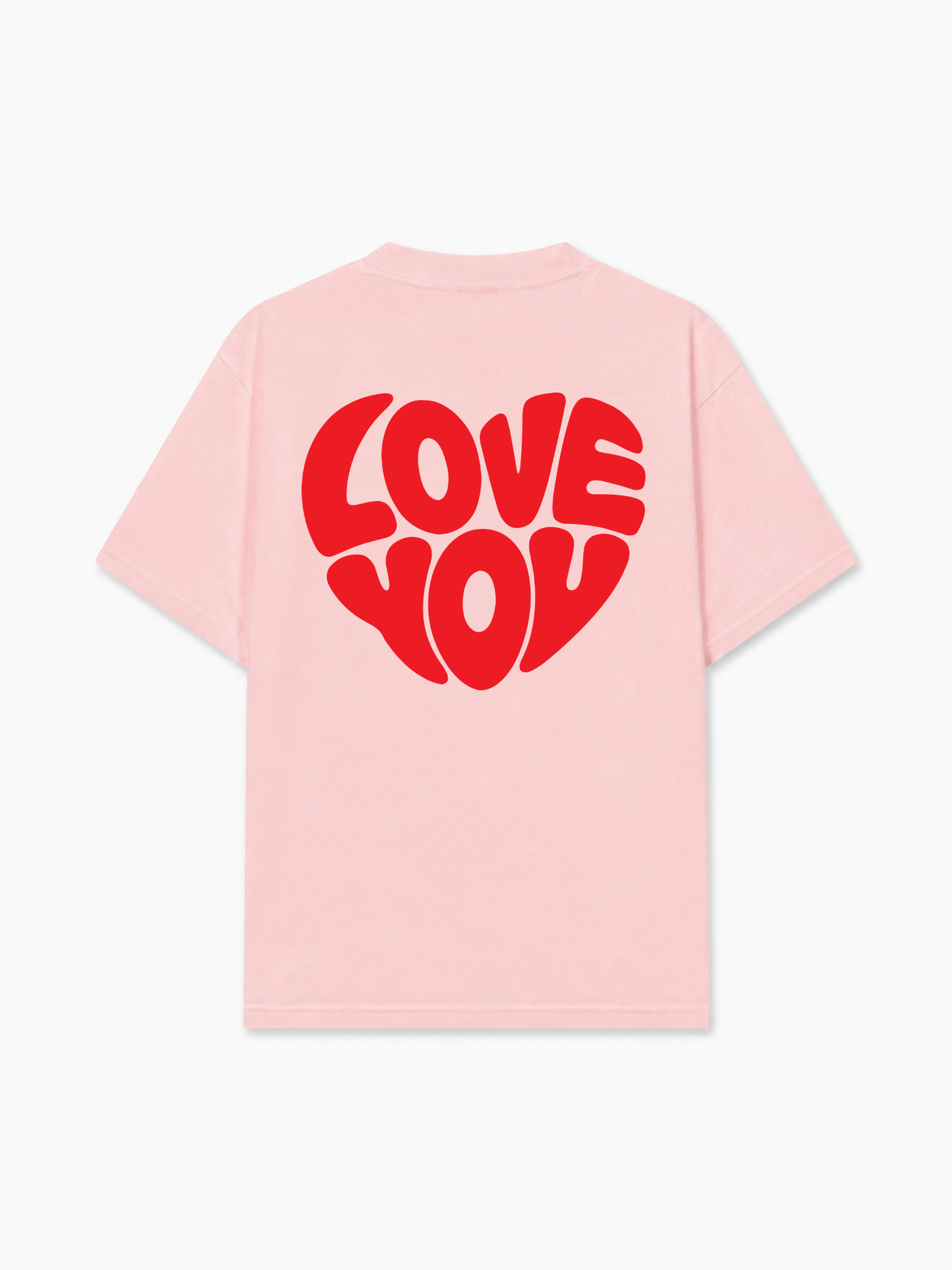 Áo Thun Relaxed Fit Love You Typography