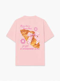 Áo Thun Relaxed Fit Go Get A Croissant