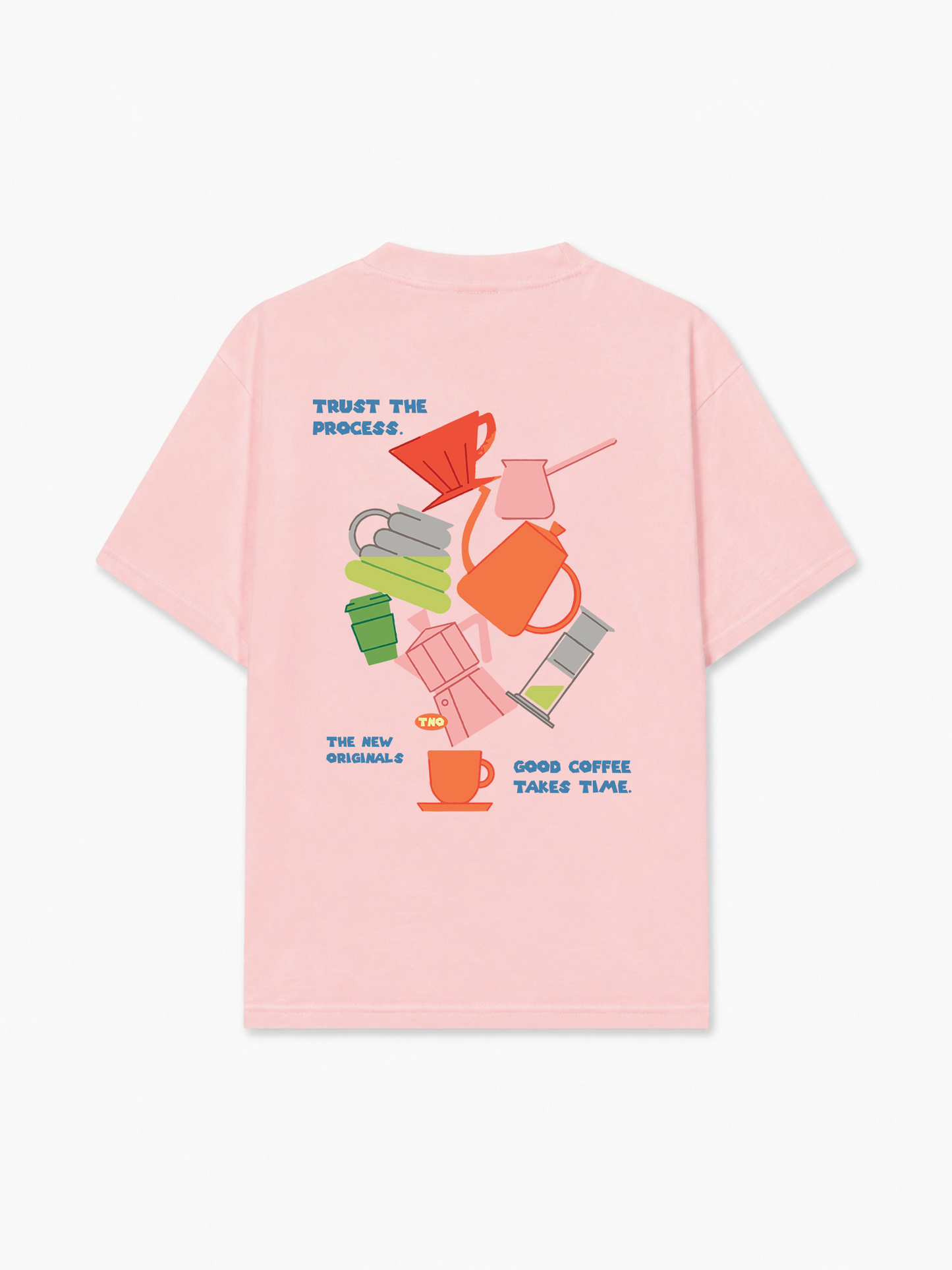 Áo Thun Relaxed Fit Good Coffee Take Time