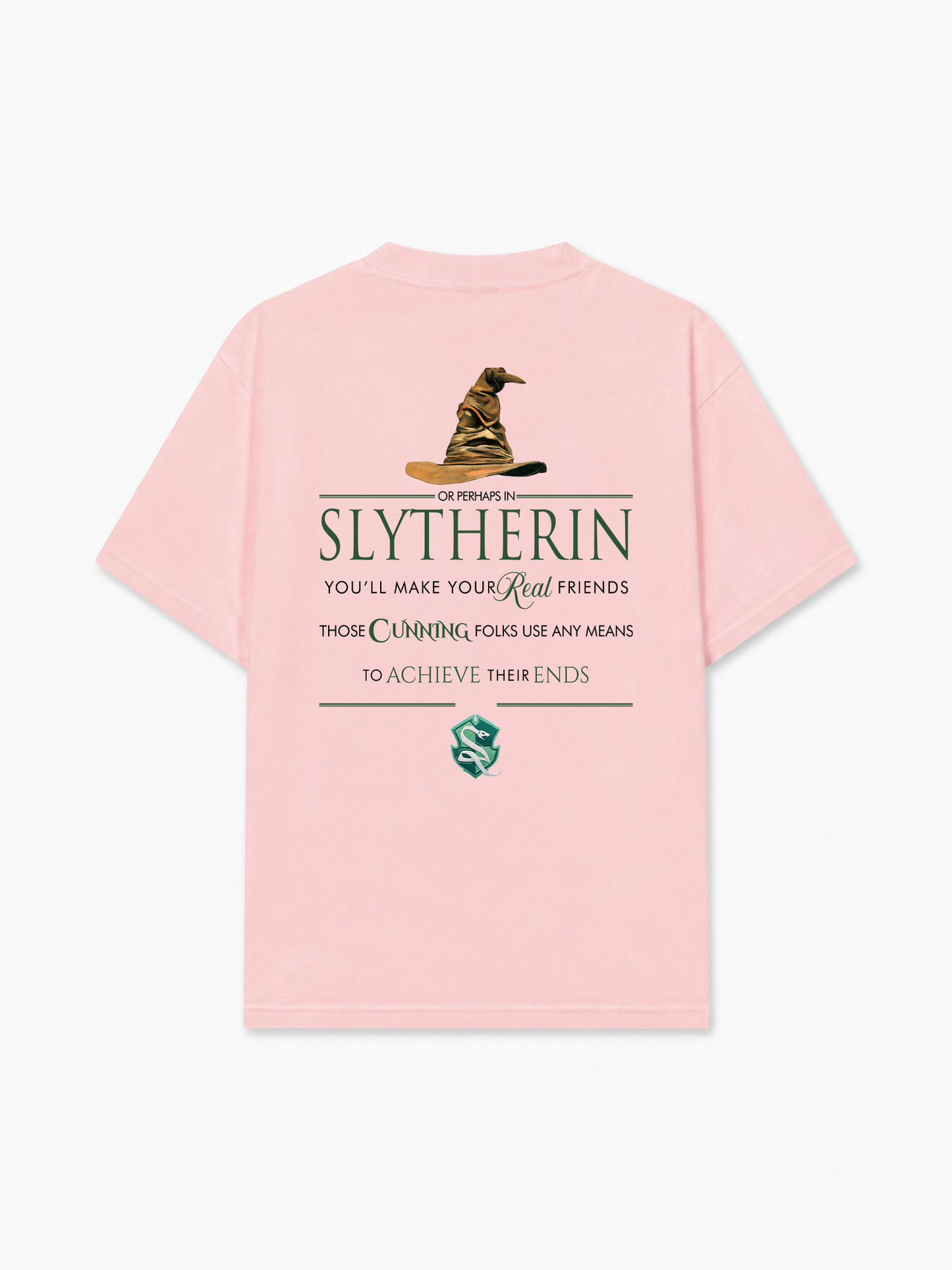 Áo Thun Relaxed Fit Slytherin Chosen