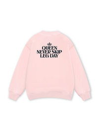 Queen Never Skip Leg Day Sweater