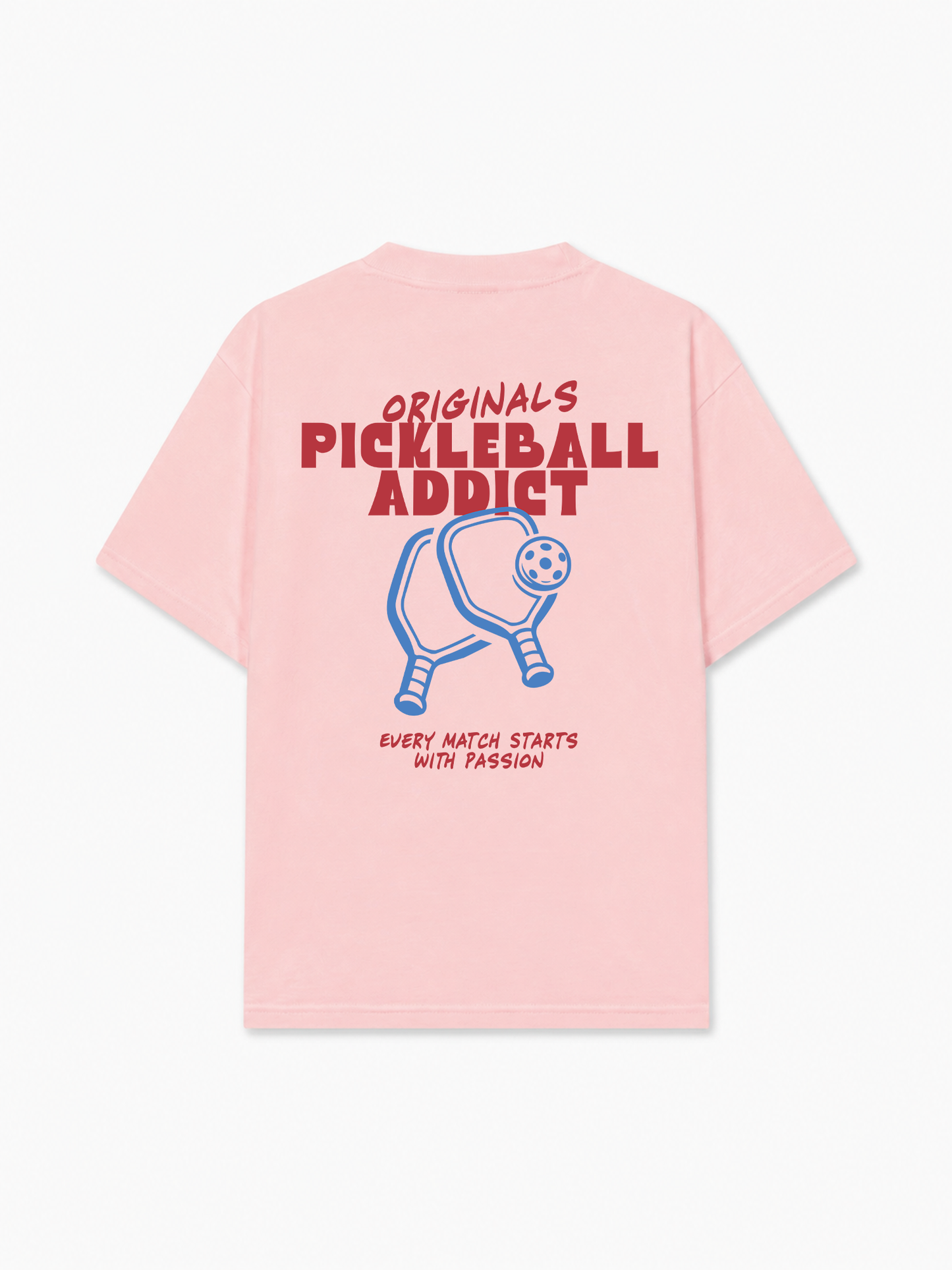 Áo Thun Relaxed Fit Pickleball Addict