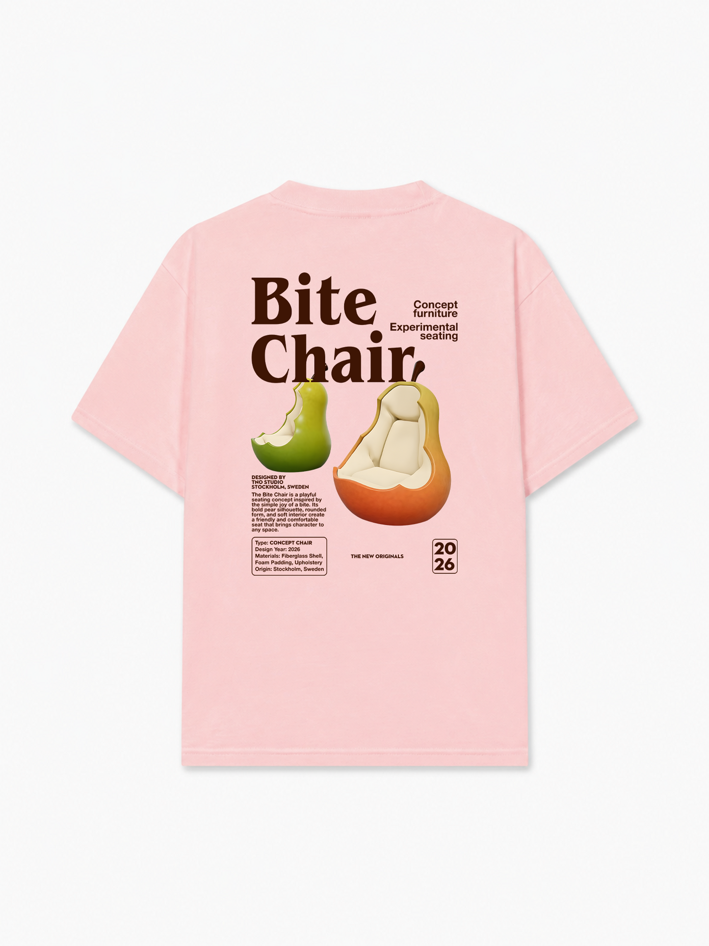 Áo Thun Relaxed Fit Bite Chair