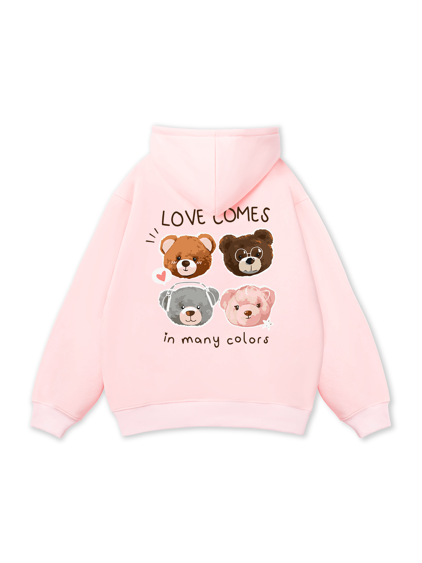 Love Comes In Many Colors Hoodie