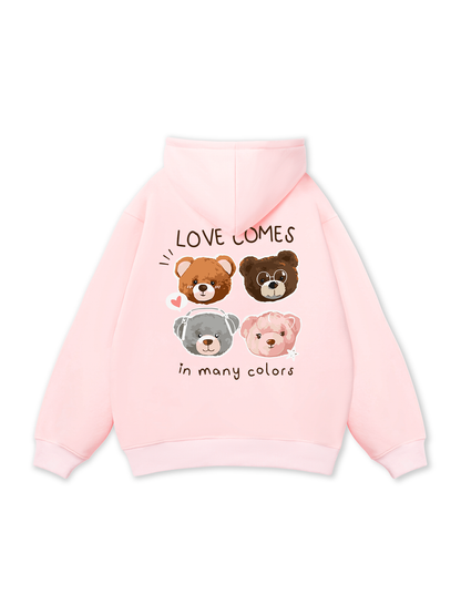 Love Comes In Many Colors Hoodie
