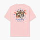 Áo Thun Relaxed Fit Happy Luv Cat Couple