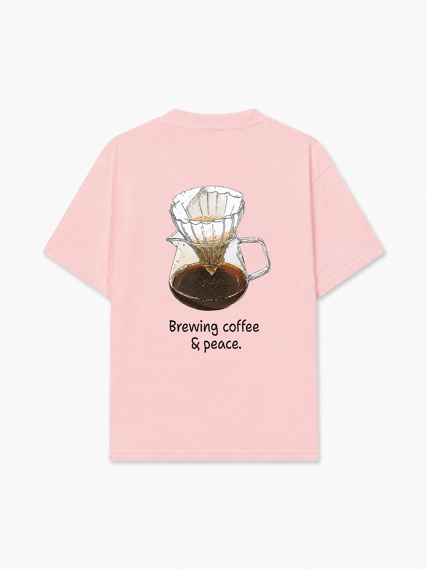 Áo Thun Relaxed Fit Brewing Coffee