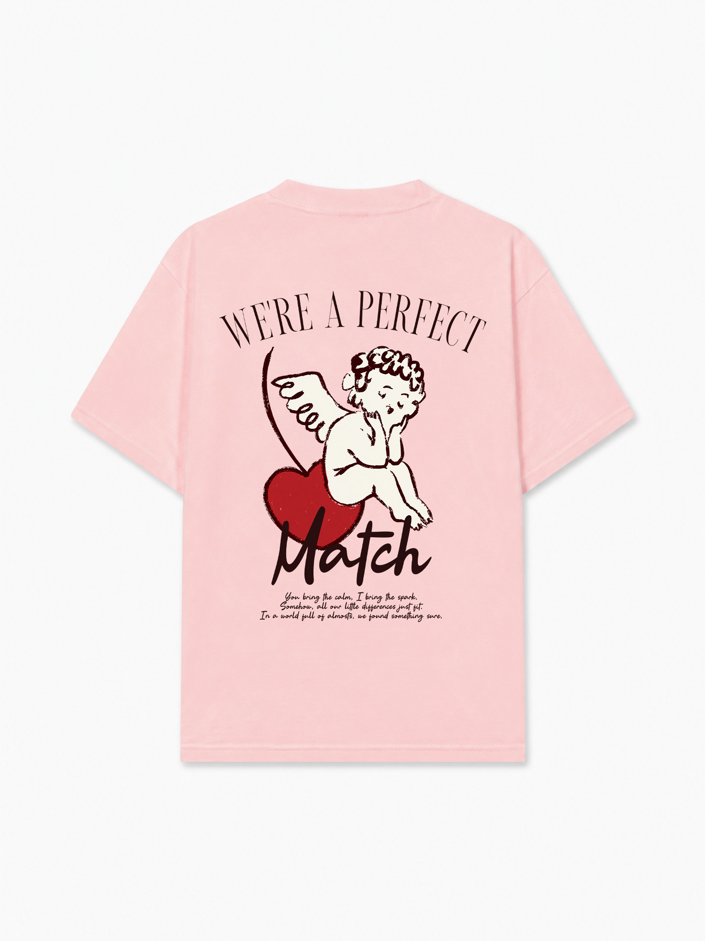 Áo Thun Relaxed Fit We're A Perfect Match