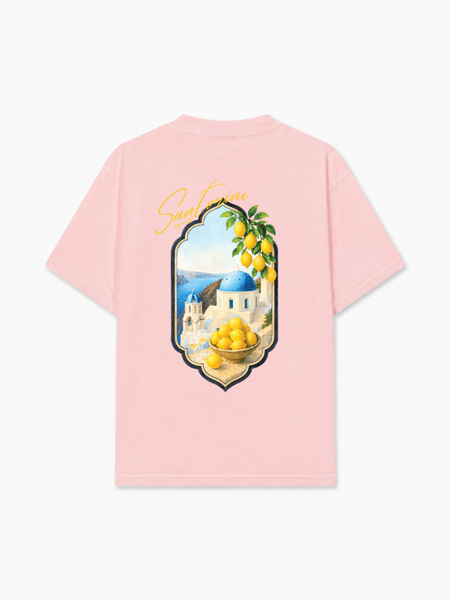 Áo Thun Relaxed Fit Santorini Lemon
