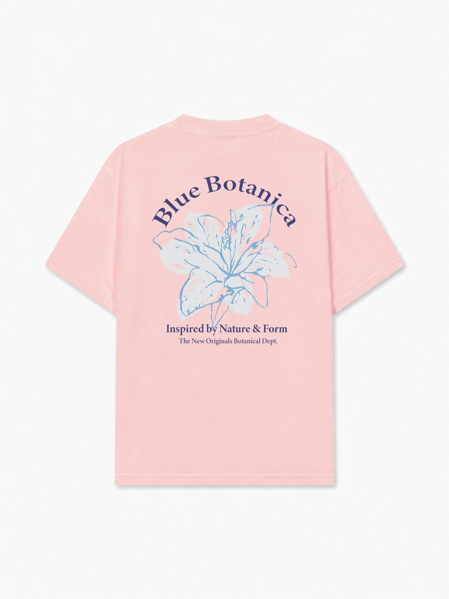 Áo Thun Relaxed Fit Blue Botanica